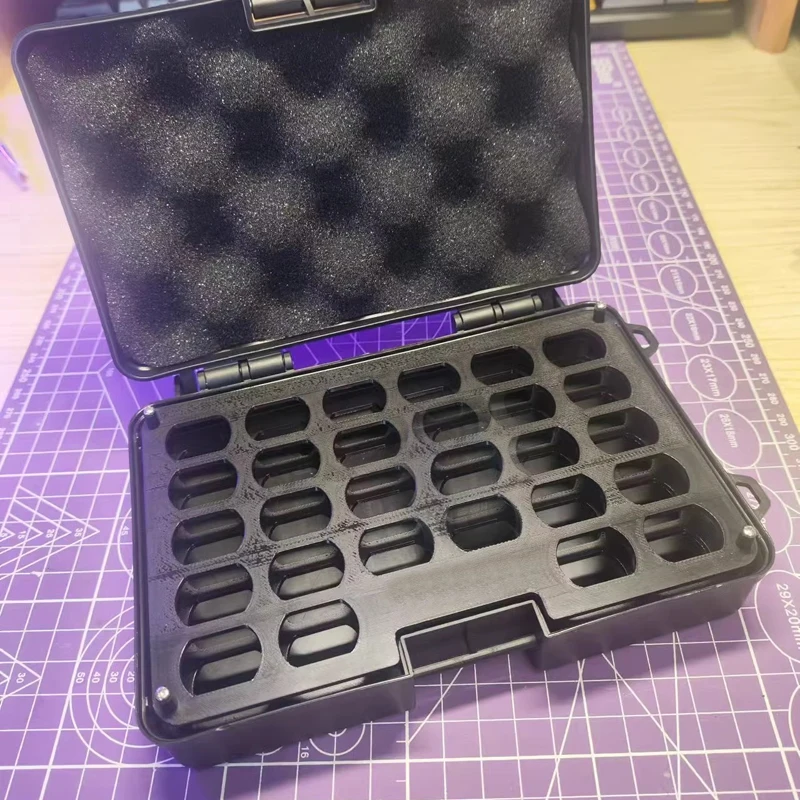 1PCS For Tamiya Mini 4WD Car Model Motor Mount Dustproof Storage Case Compartmentalized Collection Bracket Box Toy Accessories