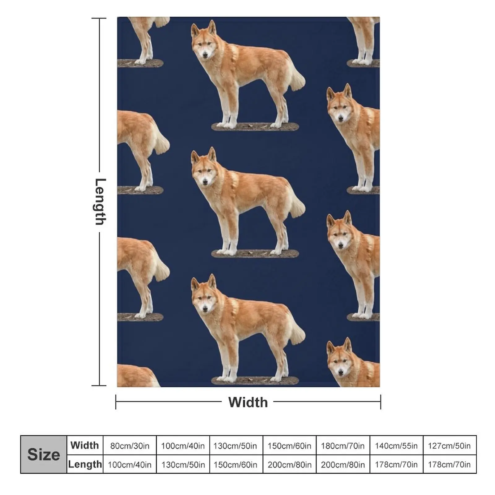 Dingo 3 Throw Blanket Retros Decorative Throw Blankets