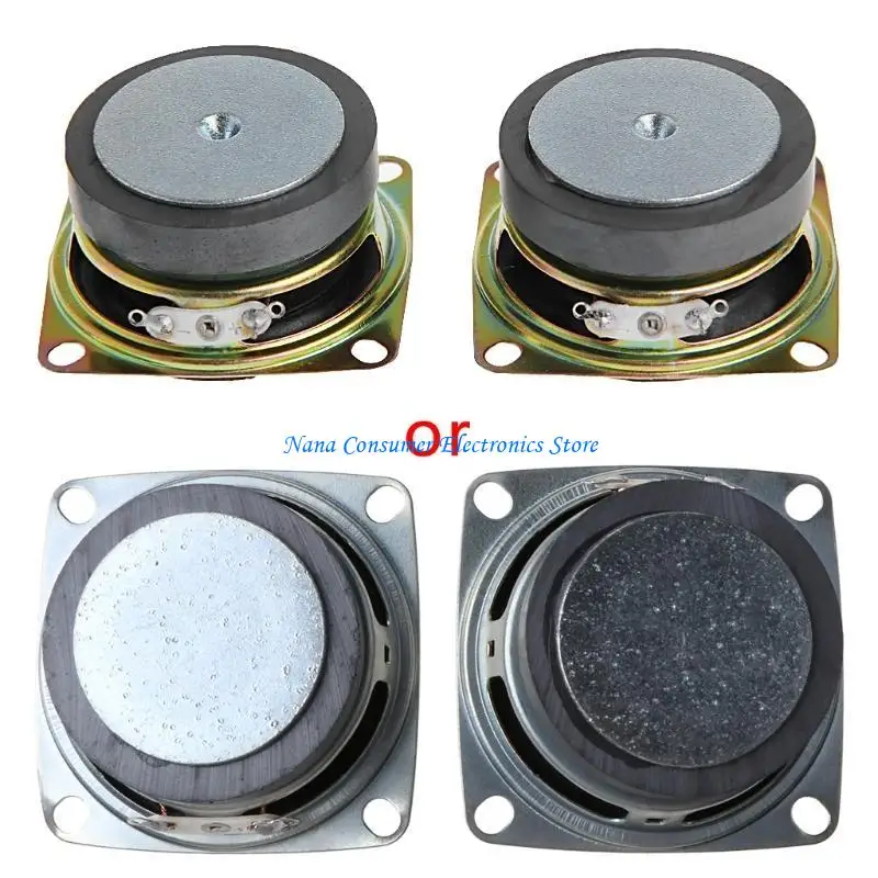 G7NE 2 Pieces Computer Speaker Sound Speaker 4 Ohm 3 for W DIY for Home Theater