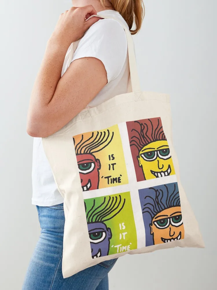 

Ringo Starr is it time artwork Tote Bag Cloth bags Gift bags large size bags shopper bag women canvas