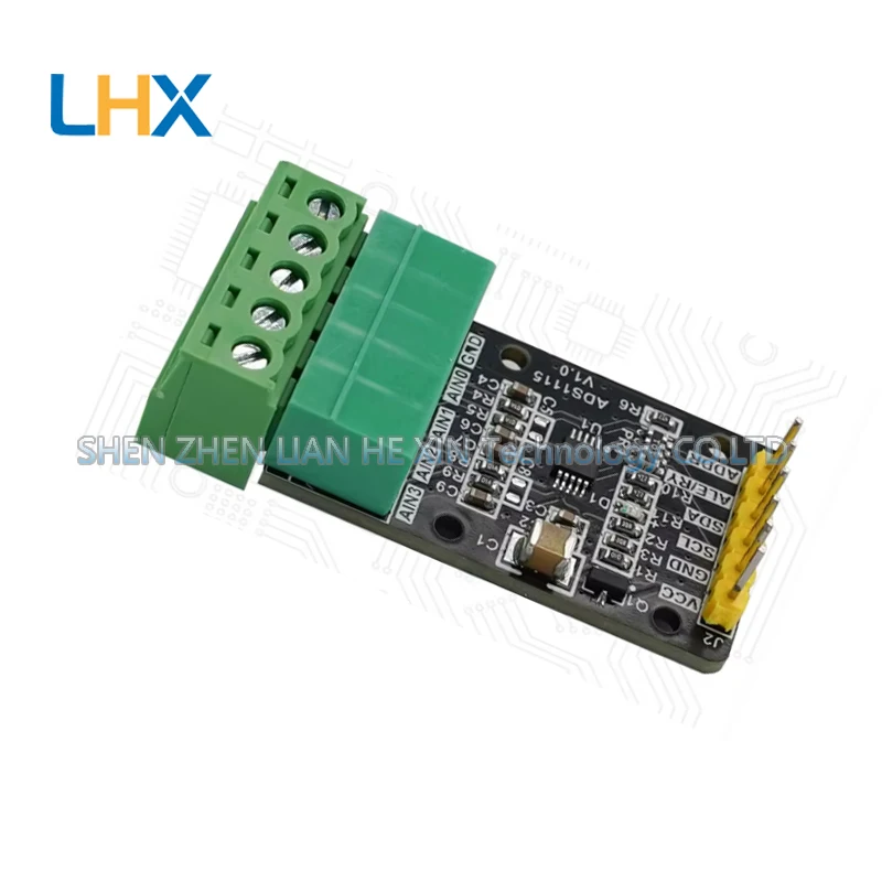 ADS1115 Analog-to-Digital Converter 16-bit ADC Data Acquisition Module 4-channel High Precision I2C Communication