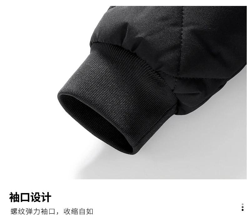 Men New Plus Size Winter Parkas M-8XL Men Thick Warm Fleece Baseball Jacket Men Fashion Casual Clothing Men Windproof Parkas