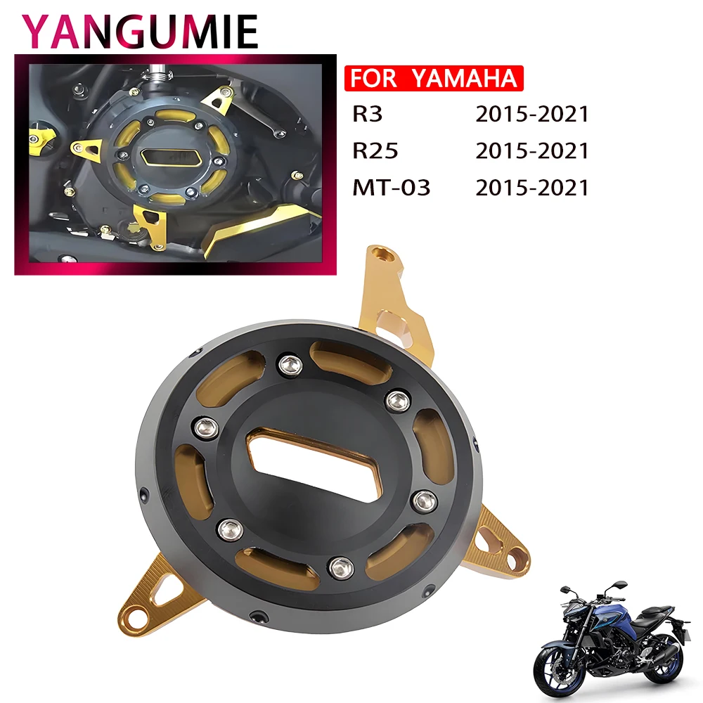 

2016 2017 2018 2019 2020 2021 For Yamaha MT-03 YZF R3 YZF-R 25 Engine Side Cover Set Case Motorcycle Plug Frame Slider 2015-2022