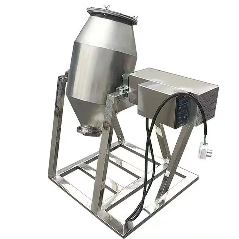 220-240V Electric 10L  High Efficiency Mixer Dry Powder Mixing Machine For Food Stainless Steel Chemical Mixing Equipment
