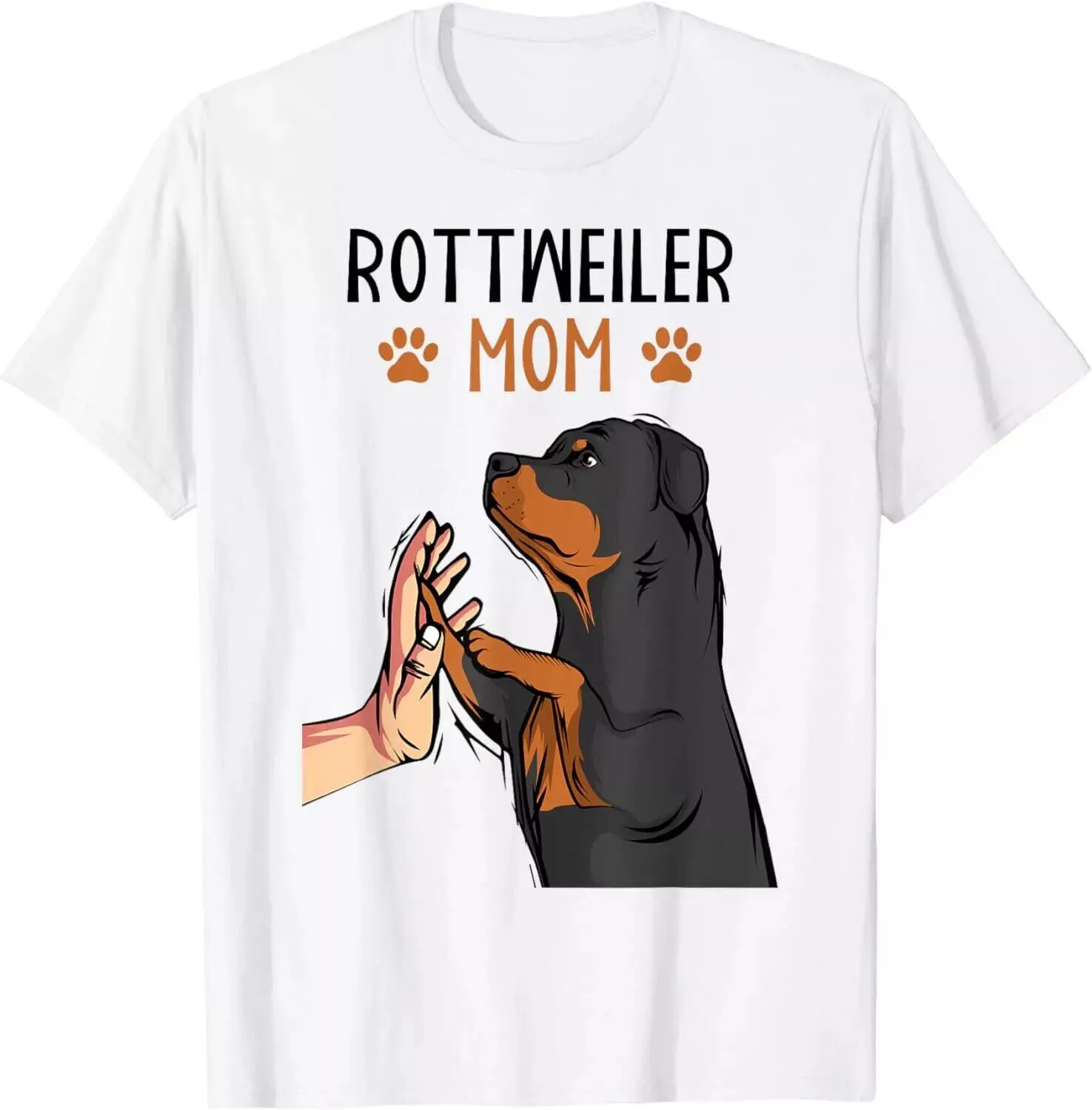 Rottweiler Mom Rottie Dog Mama Funny Mothers Day Gifts Unisex T-Shirt