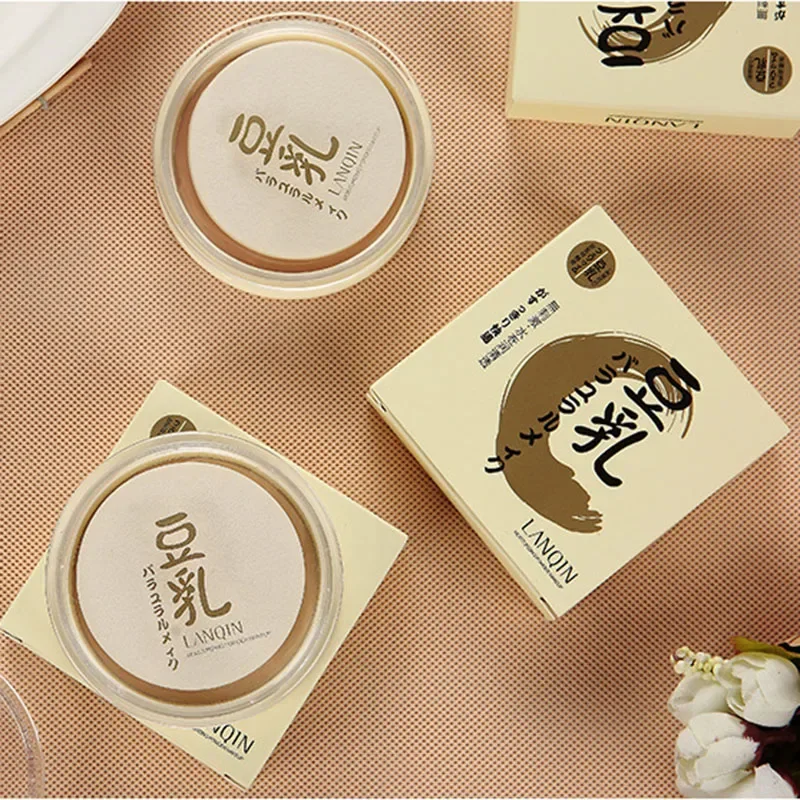 Transparent Pressed Powder Long Lasting Oil Control Face Foundation Waterproof Whitening Skin Finish Concealer