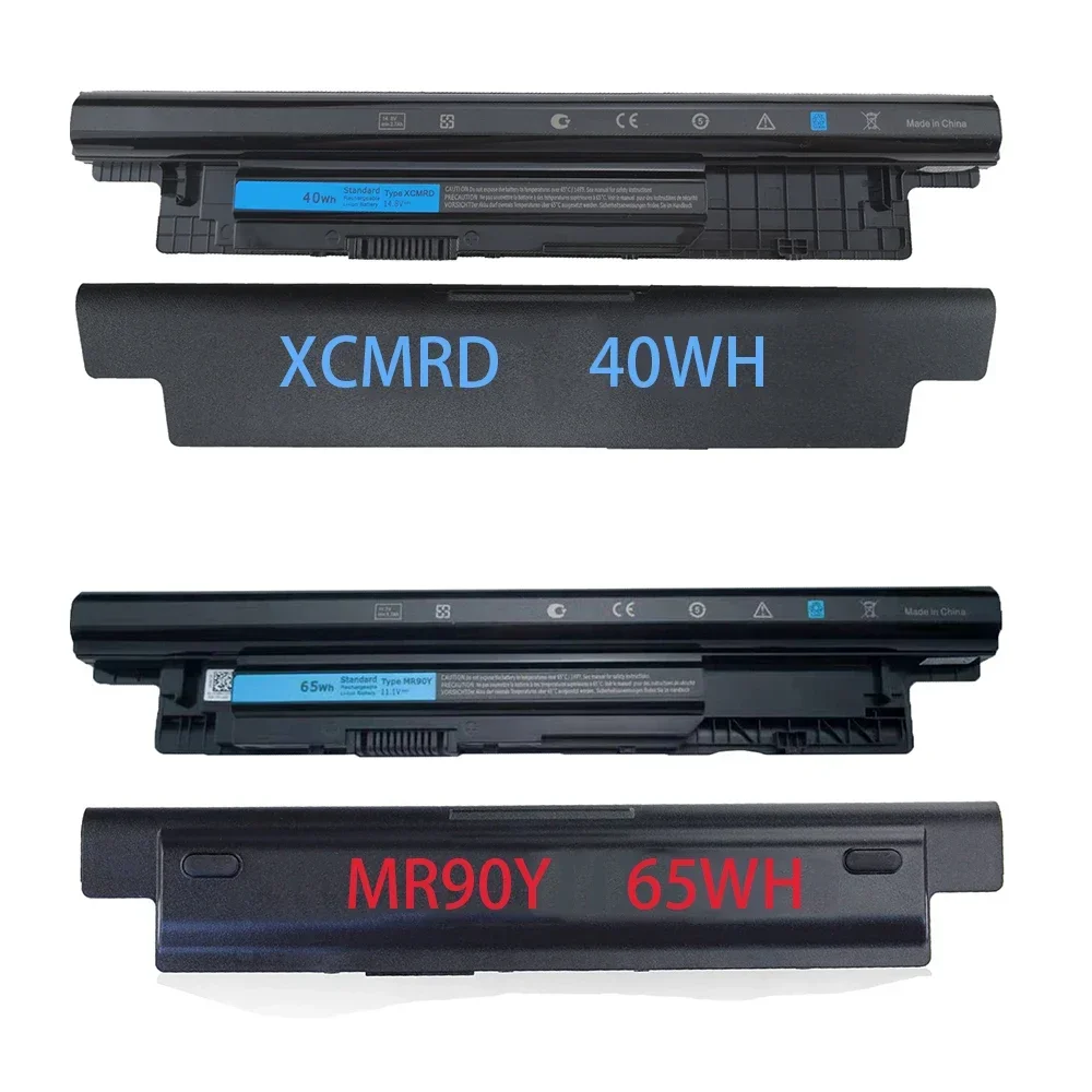 XCMRD MR90Y 40Wh/65WH Laptop Battery for Dell Inspiron 3421 3437 3442 3443 3521 3721 3737 5421 5437 5537 3537 5521 5721 5737 Vos