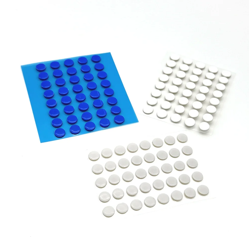 1Set 6mm diameter ICE Version Esports Mouse Skates Mouse Feet DIY Universal Dot Mouse Pad Antii-slip Mouse Feet Sticker