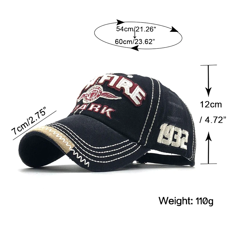 Men Hip Hop Rock Snapback Hat School Jeans Letter Printed Embroidered Baseball Cap Dance Cowboy Summer Women Club Party Visors