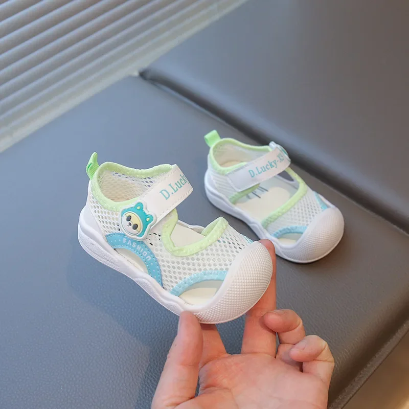 

Сандали Детские Cartoon Girl Sandals Summer New Toddler Walking Shoe Soft Sole Baby Shoes Anti Slip Boy Shoes Light Child Shoes
