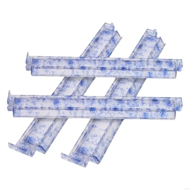   Set Of 4pcs Sturdy ABS Mahjong Racks with Bag For Efficient Tile Management
