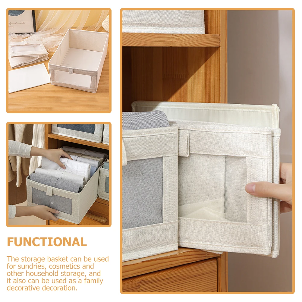 

Просторная складная корзина для хранения одежды, одеял, подушек, для общежития и дома, из прочного материала