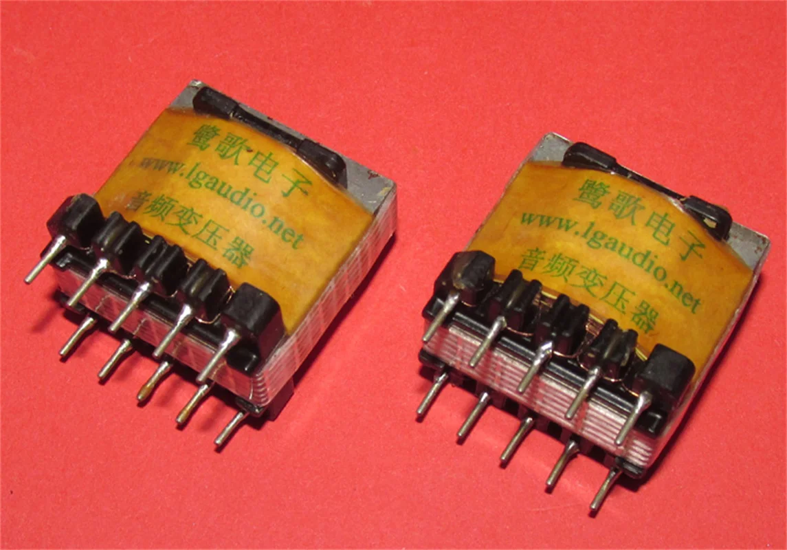 2PCS/LOT Pomalloy Audio Transformer 600Ω: 2K4 All-round Transformer  PT-7 Frequency 10HZ～50KHZ  -0.9db,20HZ～20KHZ  -0.2db