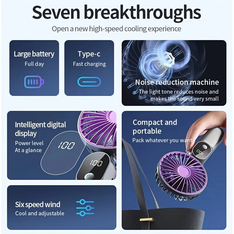 Thumbnail 4 - #70 Best Handheld Portable Fans to Buy In 2026