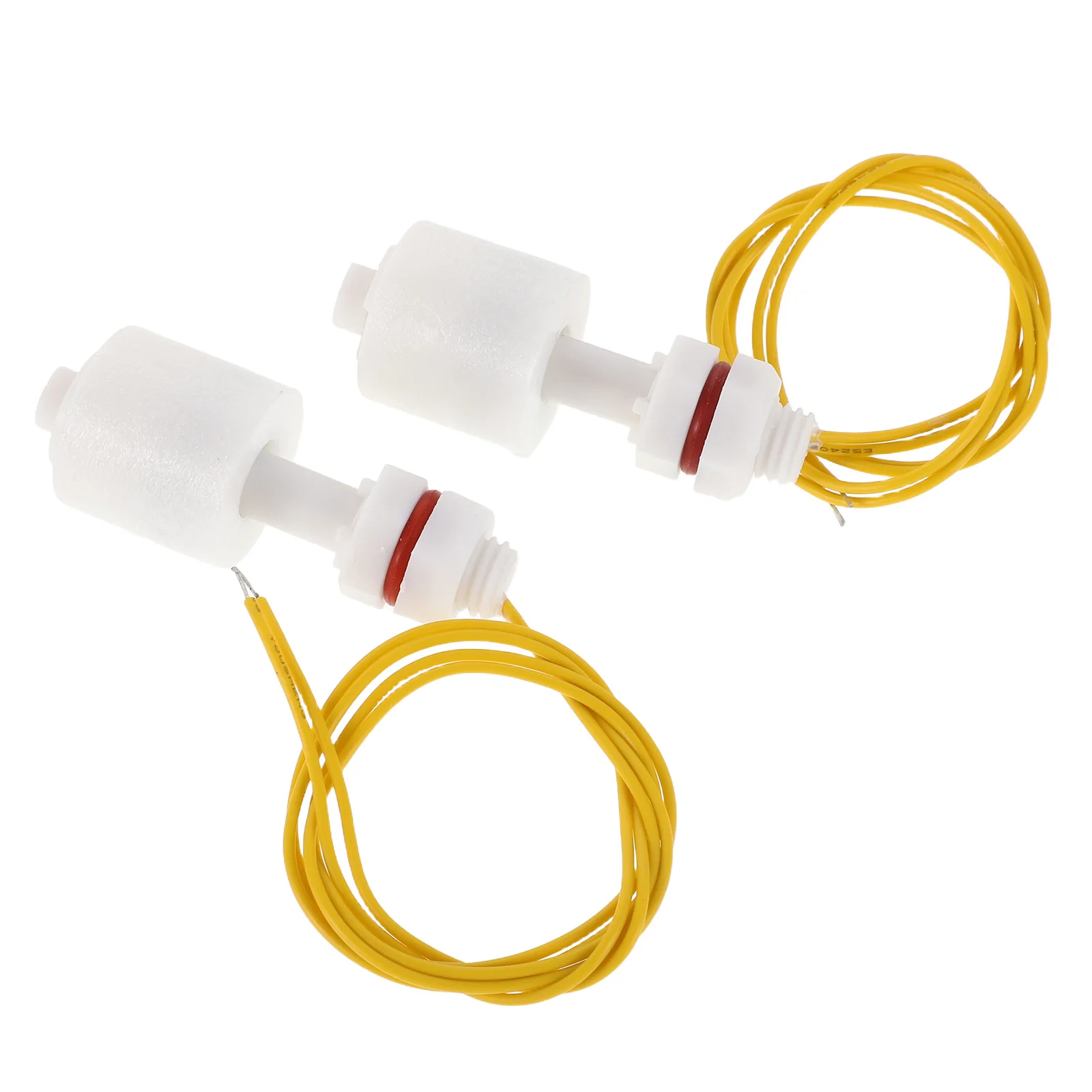 2 Pcs Liquid Level Sensor Aquarium Float Switch for Pools Fish Tank Pp Pond Water Valve