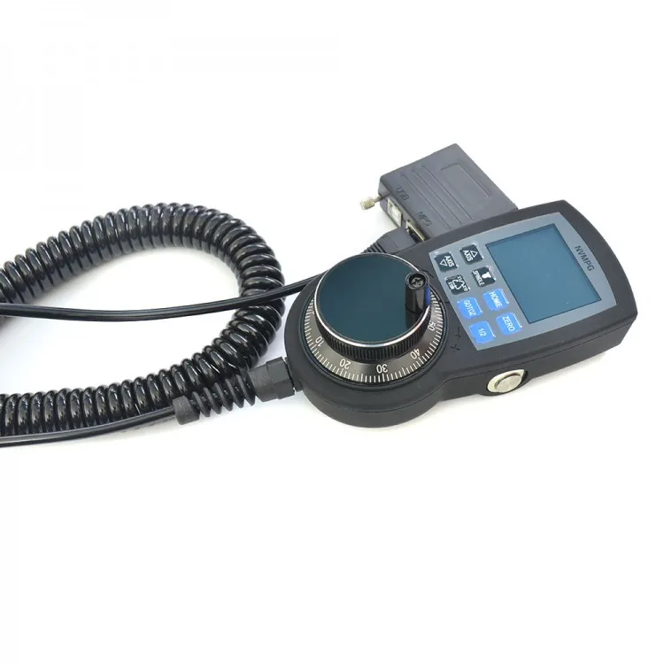 NVMPG-3D CNC Manual Pulse Generator MPG Coordinates Display Handwheel RJ45 Port with USB MACH3 Interface Board