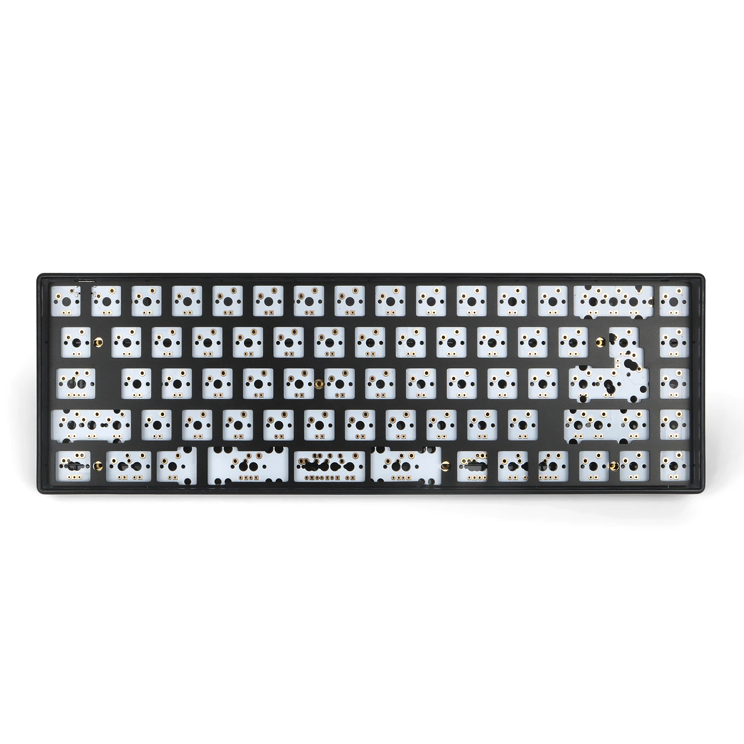 JKDK CNC Aluminum65% 68 Plate For XD68 DZ68 JK68 for Customized Mechanical Keyboard Plate