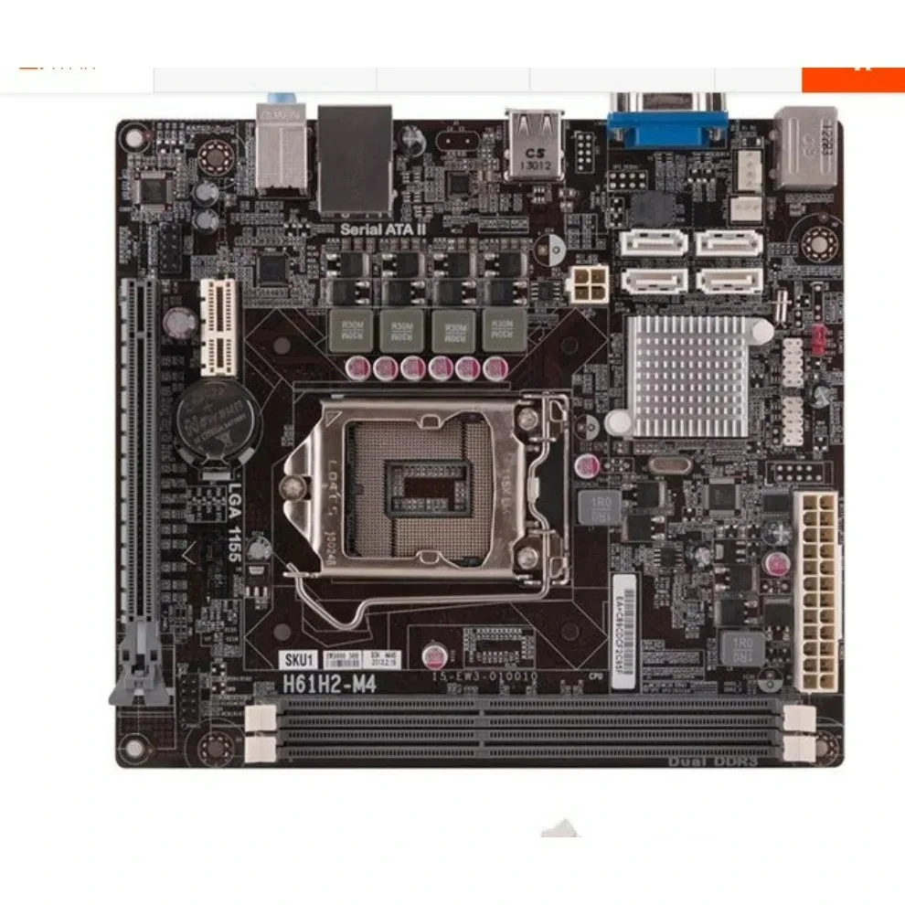 For elite H61H2-M4 1155 17 * 19cm support 22nm H61 main board support G2030/G1630  (Shop No.: 0341)
