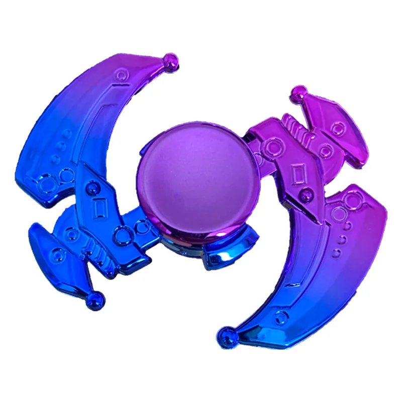 Plastic Rainbow Fidget Spinner EDC Hand Spinner Anti-Anxiety Toy for Spinners Focus Relief Stress ADHD Finger Spinner Kids Toys