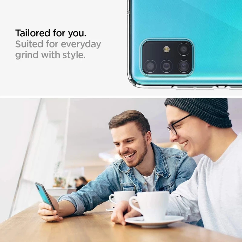 Luxury Shockproof Transparent Case for Samsung Galaxy A71 A51 A12 A22 A32 A42 A51 A71 A21s A31 A41 M21 M31 Clear Silicone cover