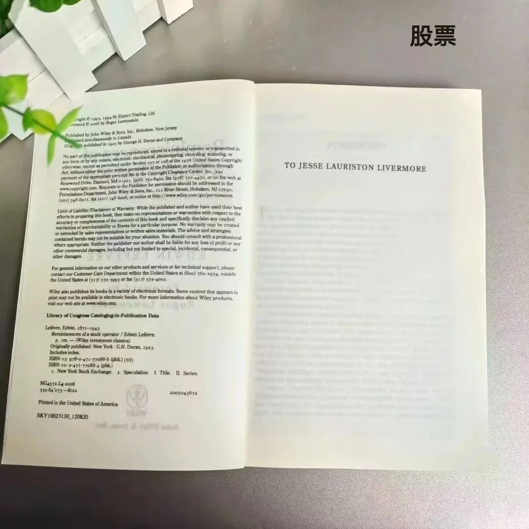 Imagem -05 - Reminiscências de um Stock Operator Inglês Leitura Livro Gestão Financeira Edwin Lefevre