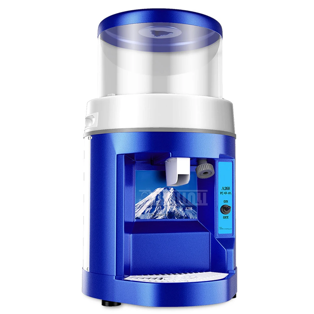 เครื่องทำน้ำแข็งไสพลังงานสูงชานมอัตโนมัติเชิงพาณิชย์อุปกรณ์ร้านปั่น