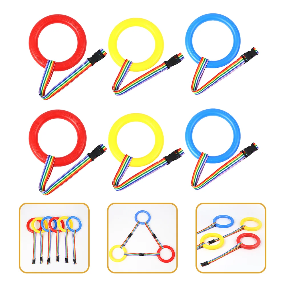 6 Pcs Line up Leash Preschool Supplies Outdoor Walking Rope for Toddlers Safety Kids Plastic