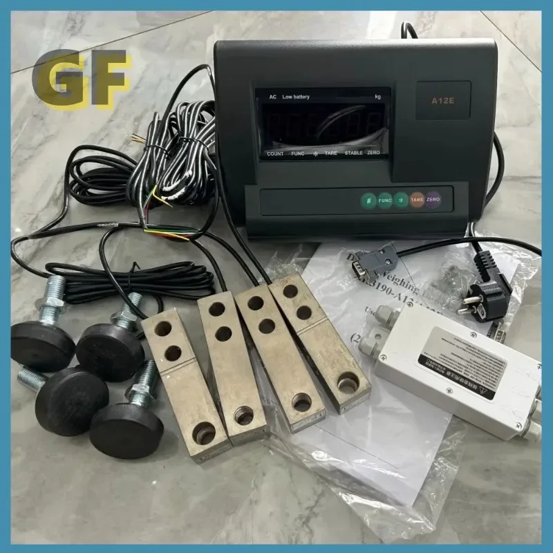 Weighbridge Livestock Weighing Instrument Xk3190-a12e Weighing Sensor Diy Ground Scale 500kg 1t 2t 3t 5t Free Combination