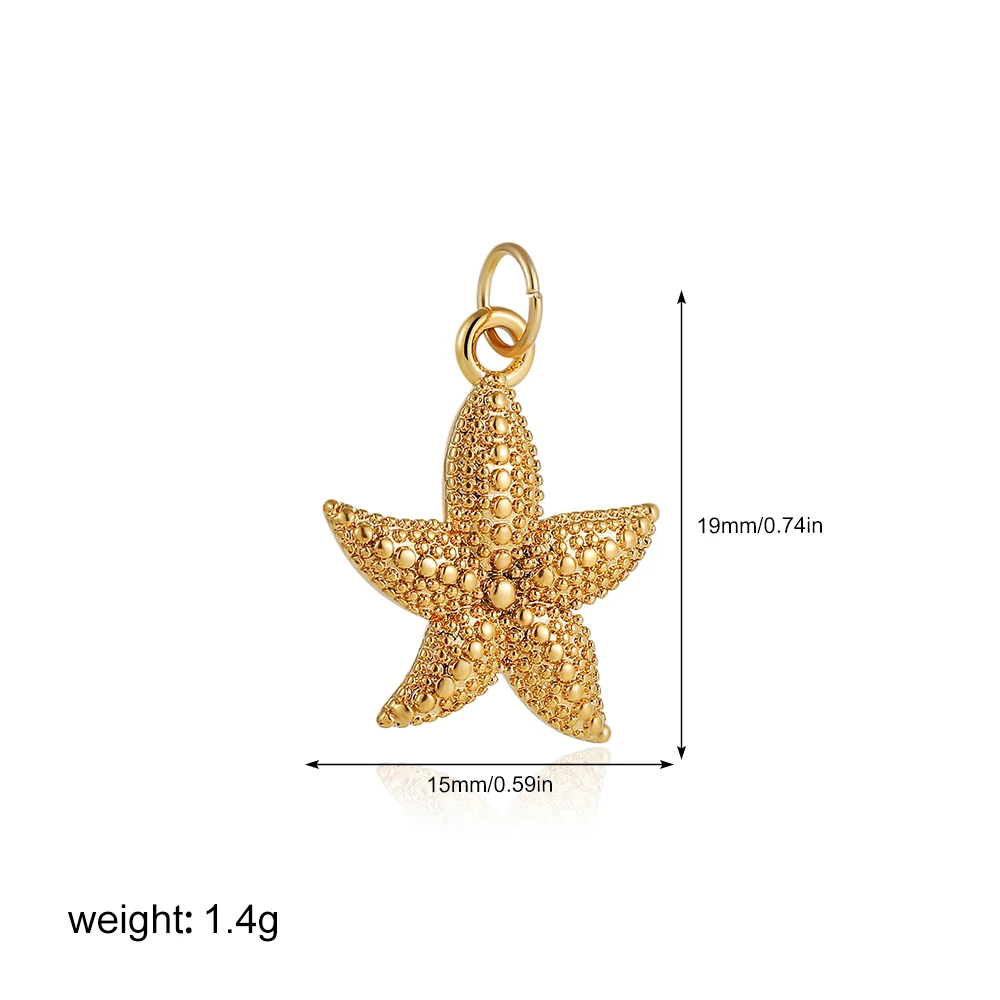 Prachtige waterdichte maan ster zon boze ogen hanger voor vrouwen bedels goud kleur DIY accessoires roestvrijstalen sieraden