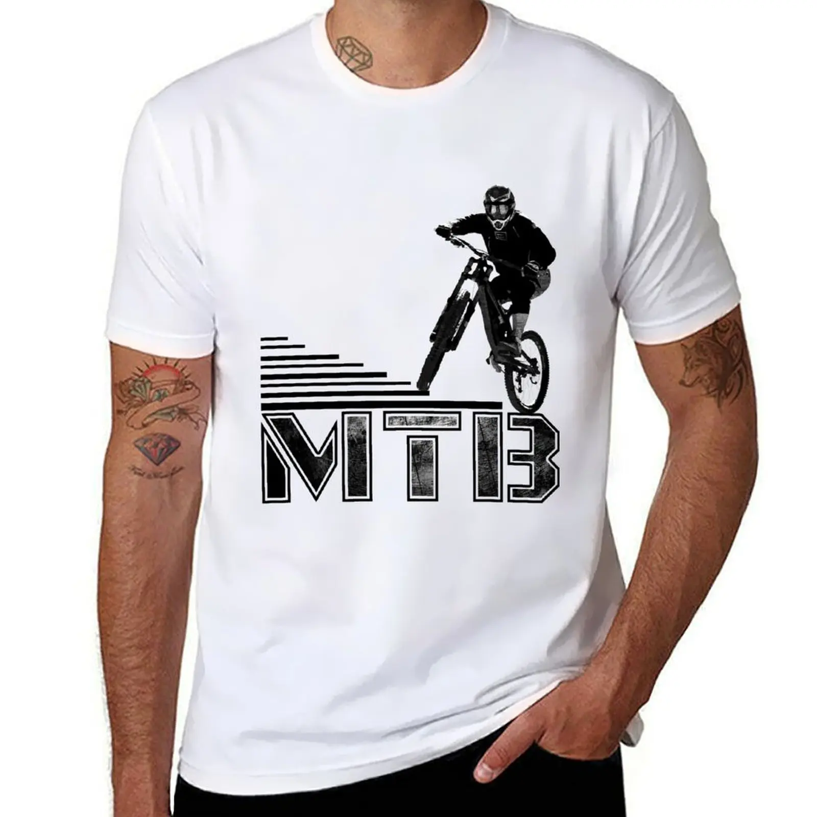 

MTB mountain biking gift T-Shirt t shirt for man 100 percent cotton t shirts for man cotton soft T-Shirt