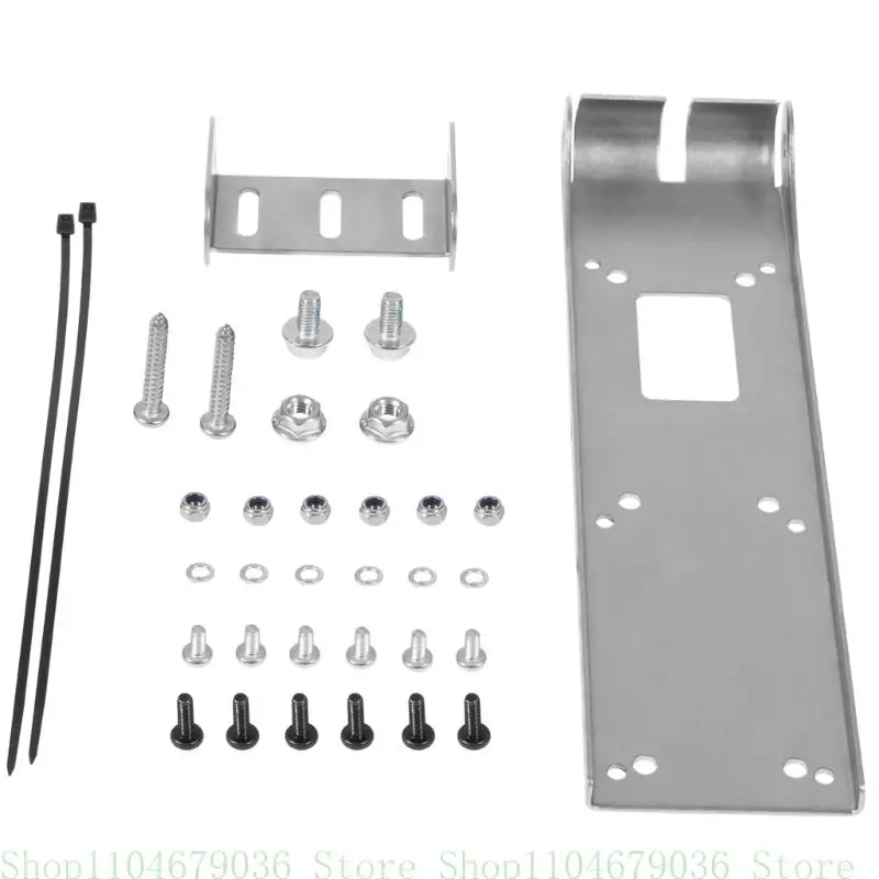 

652F Transducer Bracket 000-12603-001 Shockproof Strong Structure Skimmer Transom Mount Stable Support Suitable for TotalScan