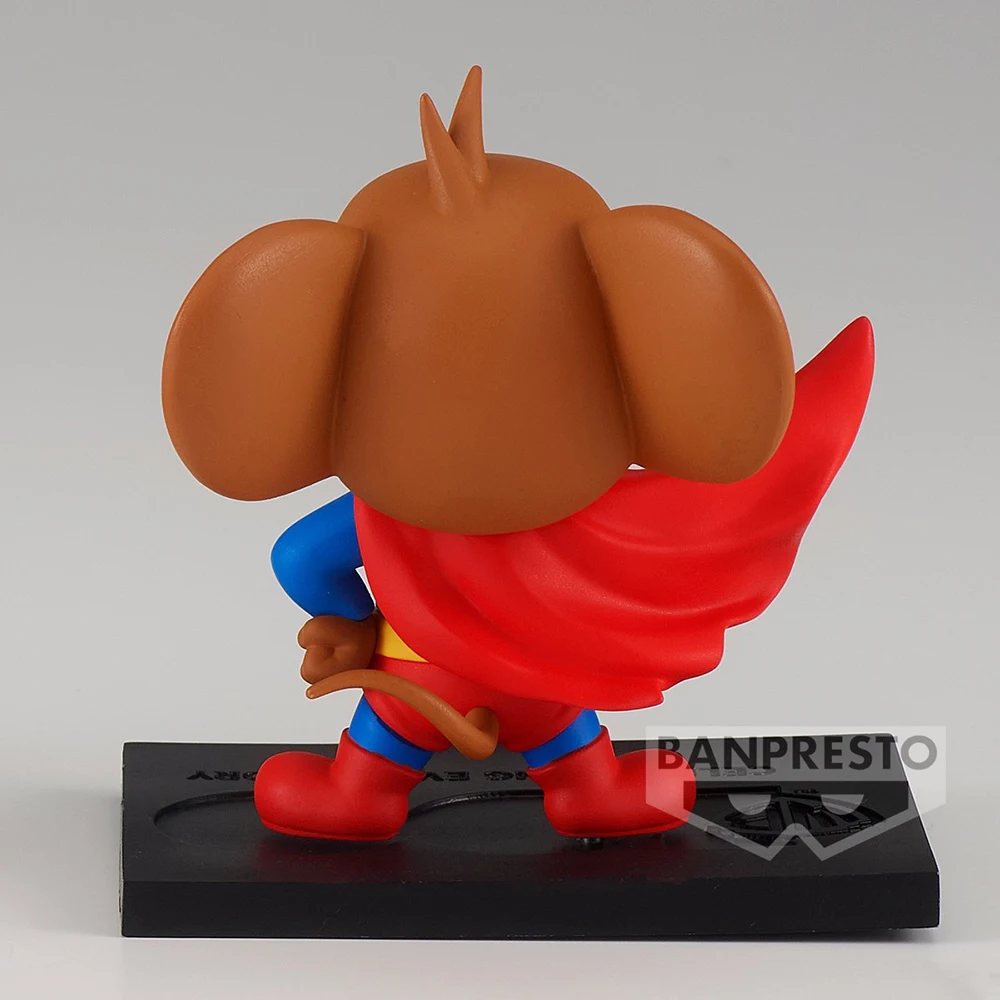 Banpresto-figura de acción Original de Tom y Jerry como Superman, juguete de 60mm para decoración de escritorio, modelo de Anime, regalo de colección