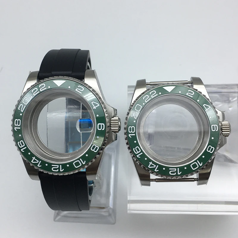 

Корпус часов nh35 40 мм, браслет Rubilee, пряжка с раздвижным замком, сапфировое стекло для Seiko nh35 nh36 Miyota8215, механизм для циферблата 28,5 мм