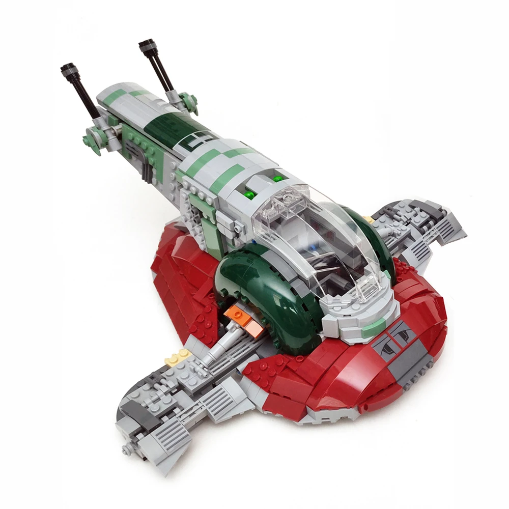 Military Space Pod Battle-Combat-SLAVE 1 SPACESHIP Aircraft Fighters Droid Building Block Brick Toys Gift