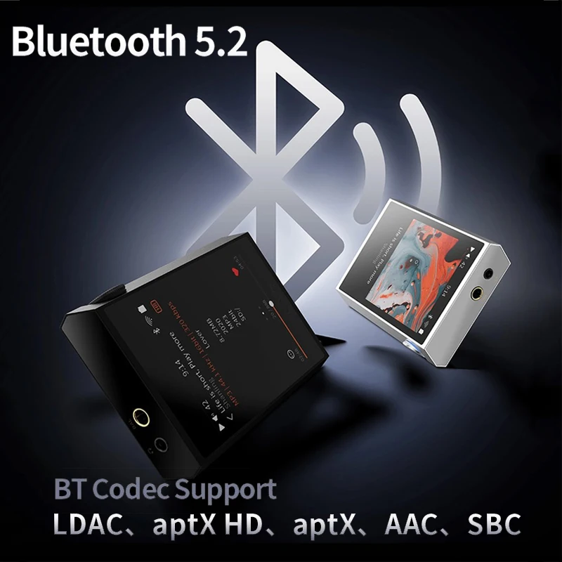 SHANLING M1 Plus Hi-res Music Player Portable MP3 ES9069Q DAC Dual SGM8262 Amp DSD512 Bluetooth 5.2 LDAC WiFi DLNA Airplay Tidal