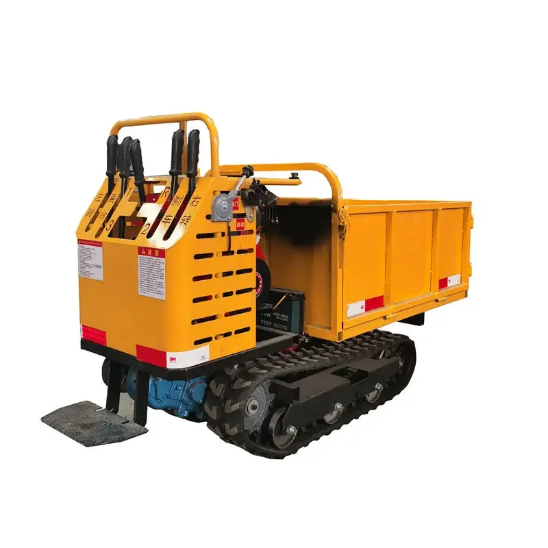 Гусеничный мини-самосвал, Электрический мини-самосвал