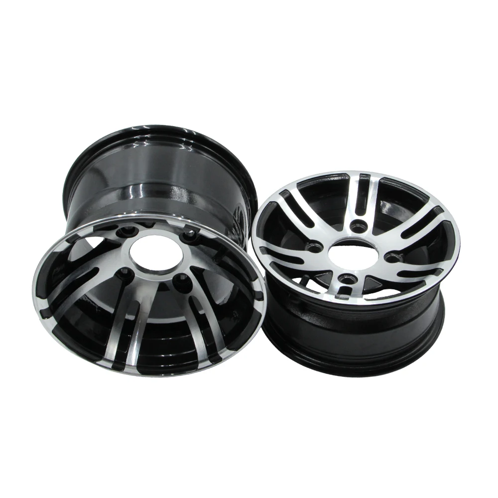 

10 Inch ATV Aluminum Alloy Rim Universal Off Road Wheel Hub For Go Kart Buggy Golf Cart Quad Bike 22/20X10-10 23/21X7-10 Tire