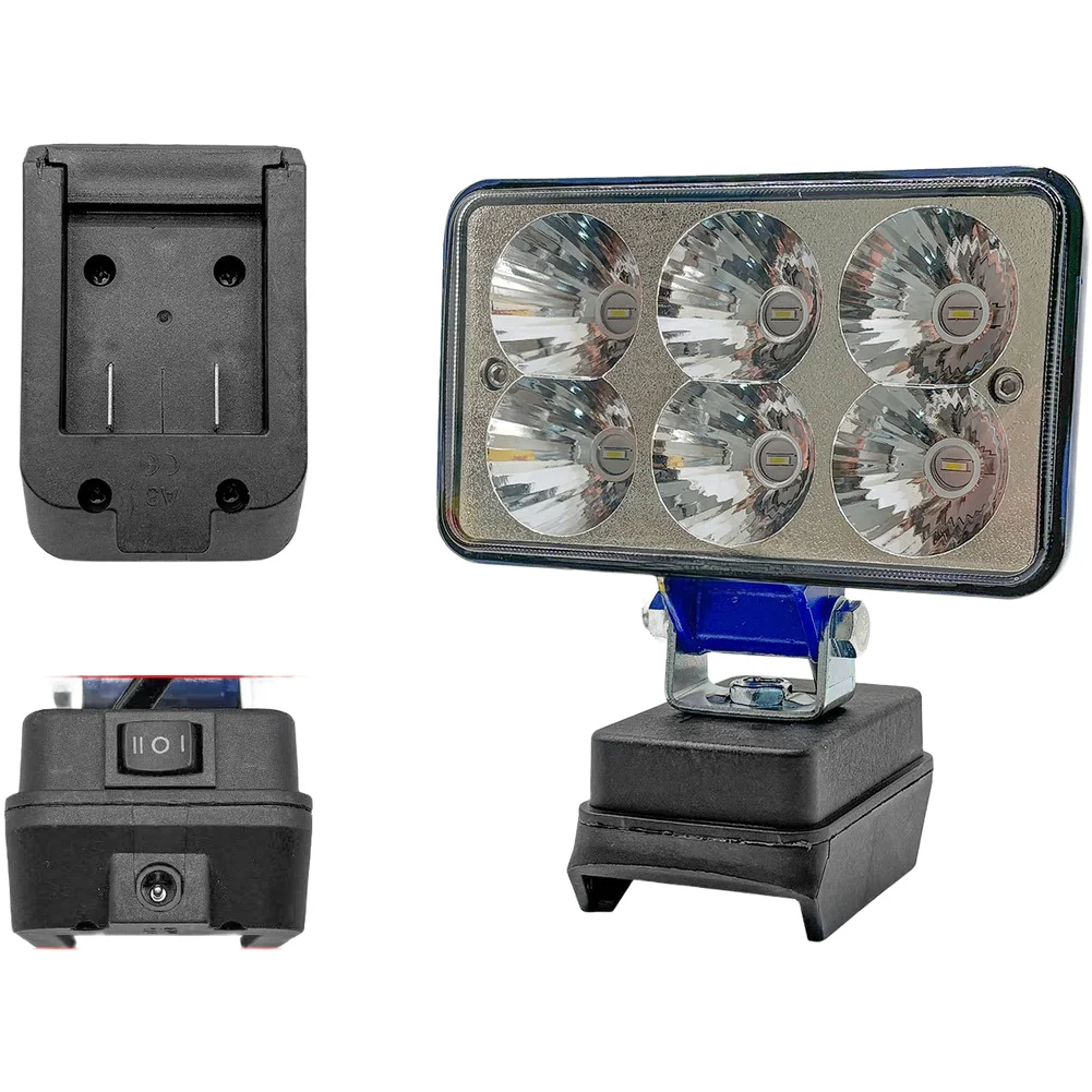 4 Inch AC DC Dual Purpose LED Spotlight With Reflective Cup Aluminum Housing Two Witch For…