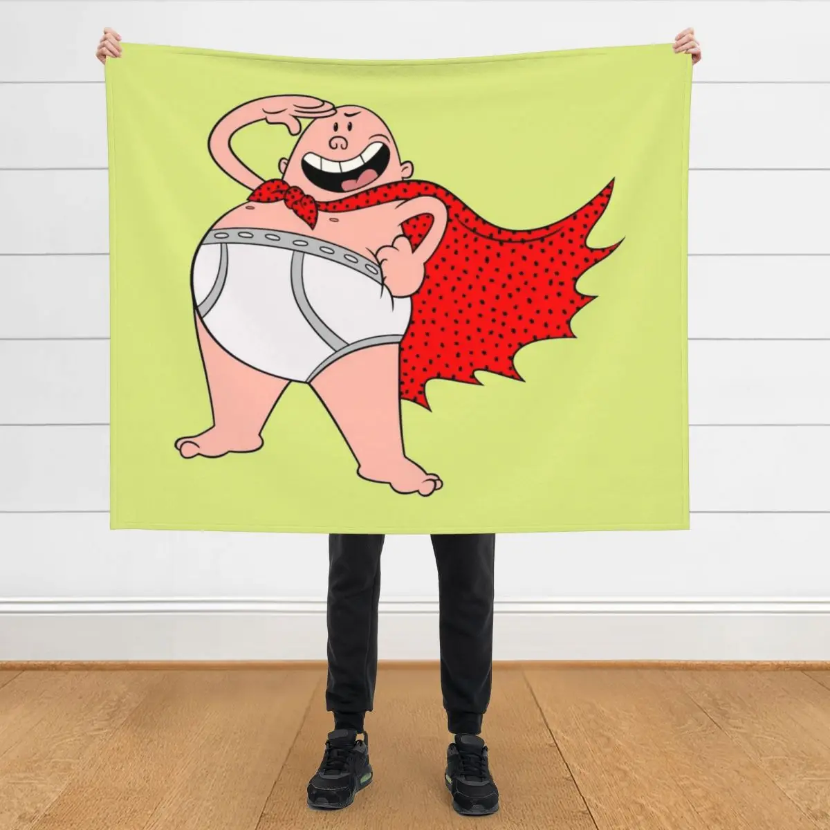 

Captain Underpants Throw Blanket Luxury Soft Big Stuffeds Blankets