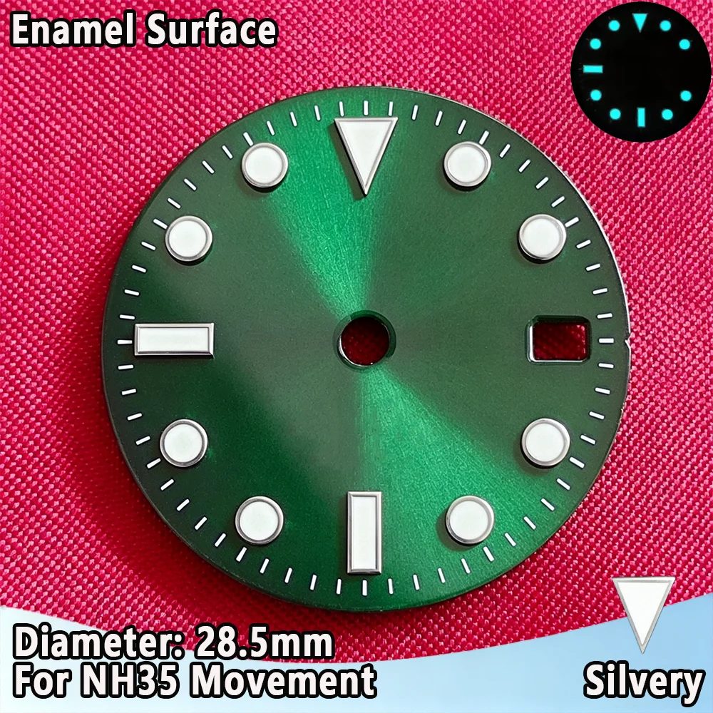 أقراص ساعات مخصصة بشعار خاص 28 - مراجعة Luminous Dial Face وسعره