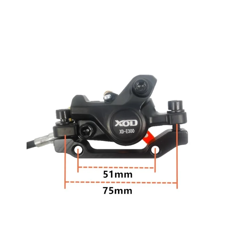 อะไหล่สกู๊ตเตอร์ไฟฟ้า Hot SalesDyisland XOD KTET ชุดเบรกไฮดรอลิกน้ำมัน 2 ลูกสูบ