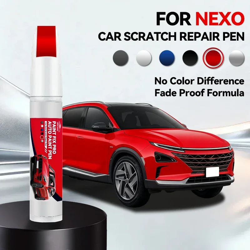 Vehicle Exclusive Use For Hyundai NEXO Paint Repair Pen Touch Up Scratch Remover DIY Auto Accessories Black White Blue Gray