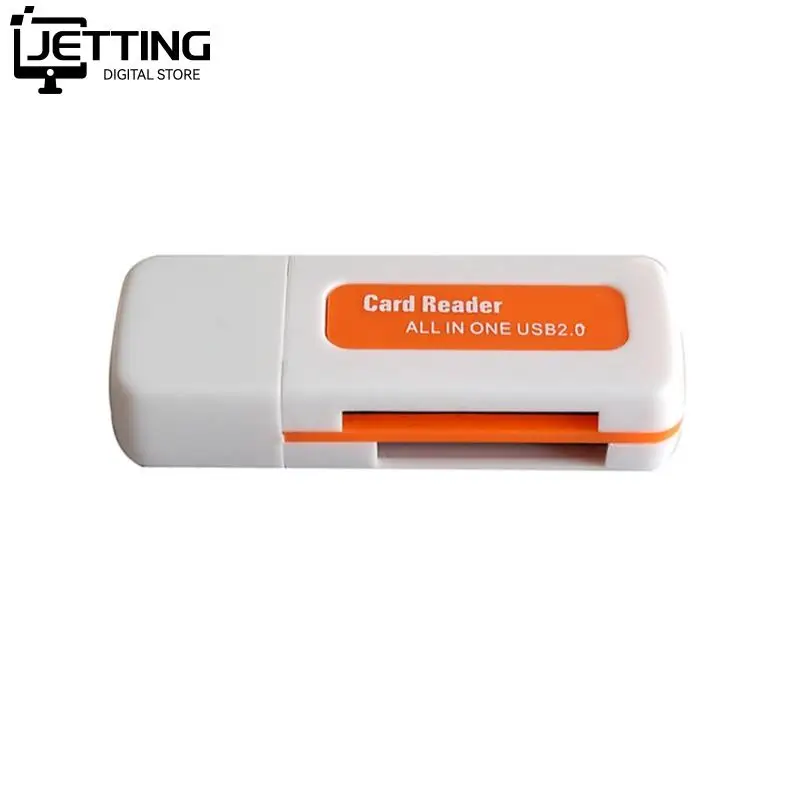 2pcs USB 2.0 4 in 1 Memory Multi Card Reader for M2  SDHC DV TF Card