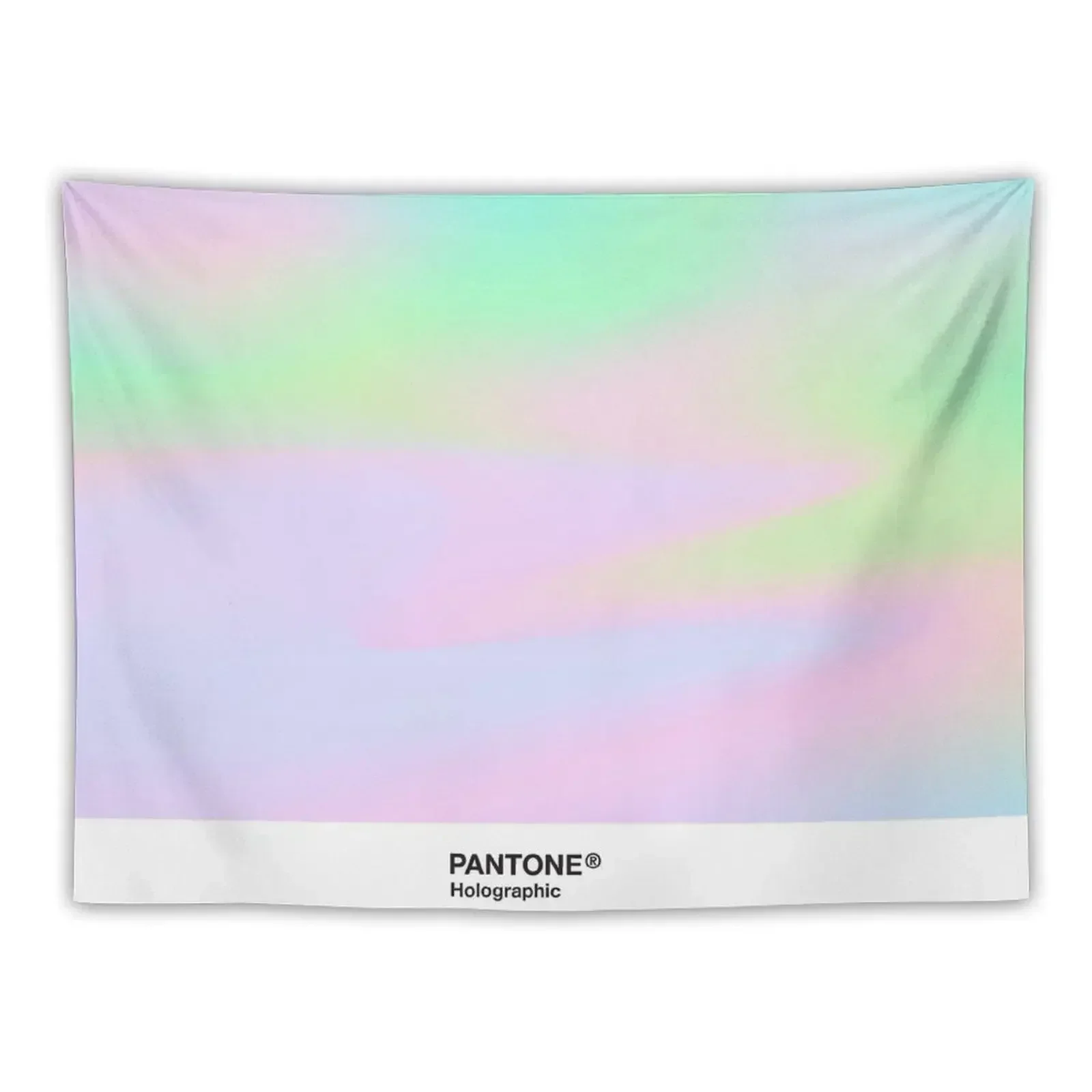 H.I.P.A.B - Holographic Iridescent Pantone Aesthetic Background pt 4 Tapestry Wall Hanging Decor Tapestry