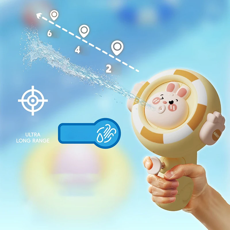 Cartoon dier waterpistool speelgoed voor kinderen; Ideaal voor strand- en waterplezier