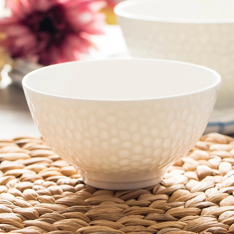 4.5/5/6 Inch, Bone China Baby Snack Bowl, 3D Water Design,baby Bowl Rice Chinese Soup, Cute Ice Cream
