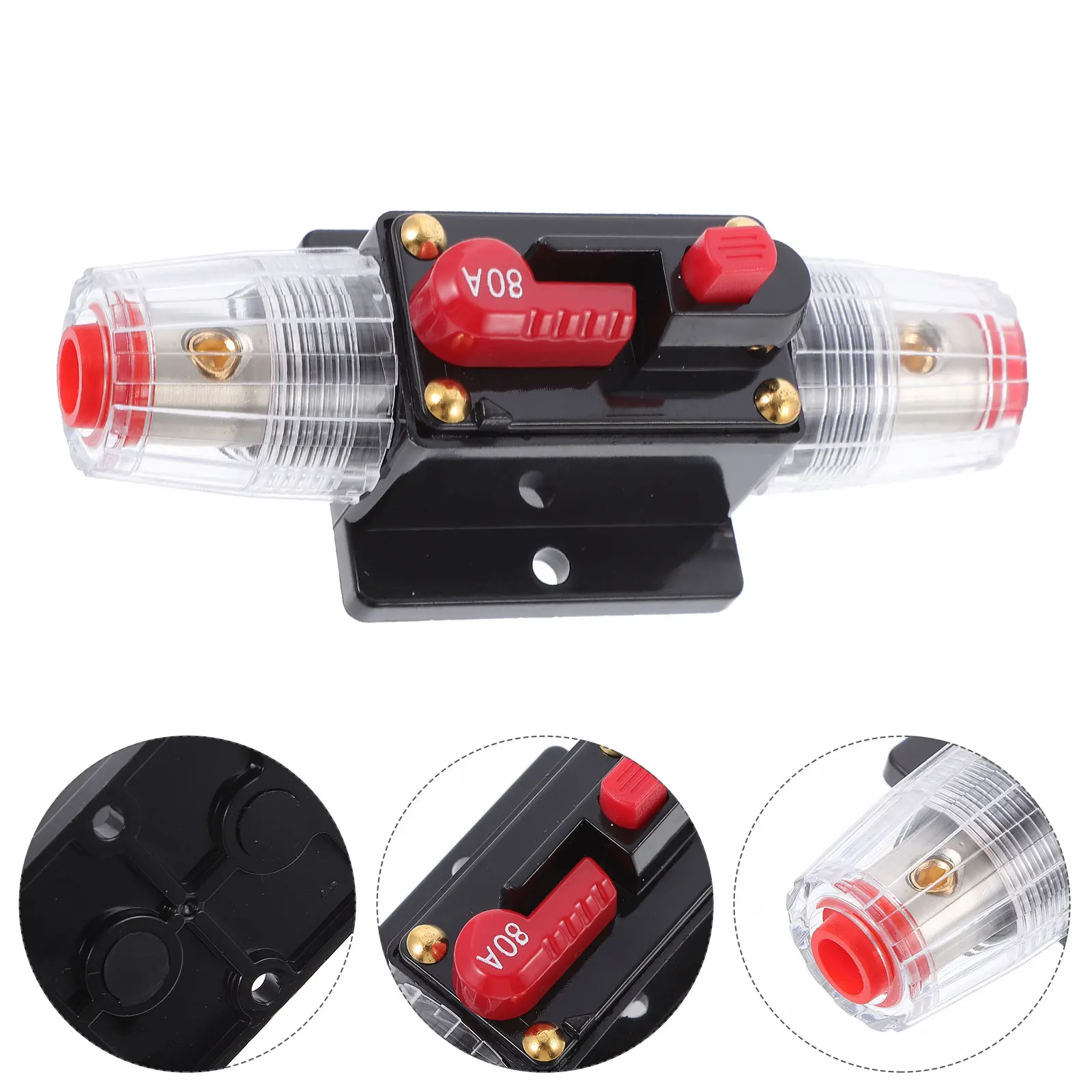 

Zinc Alloy Circuit Breaker Protector Durable Switch Holder Prevent Surge Damage Yacht RV Protection Equipment Efficient