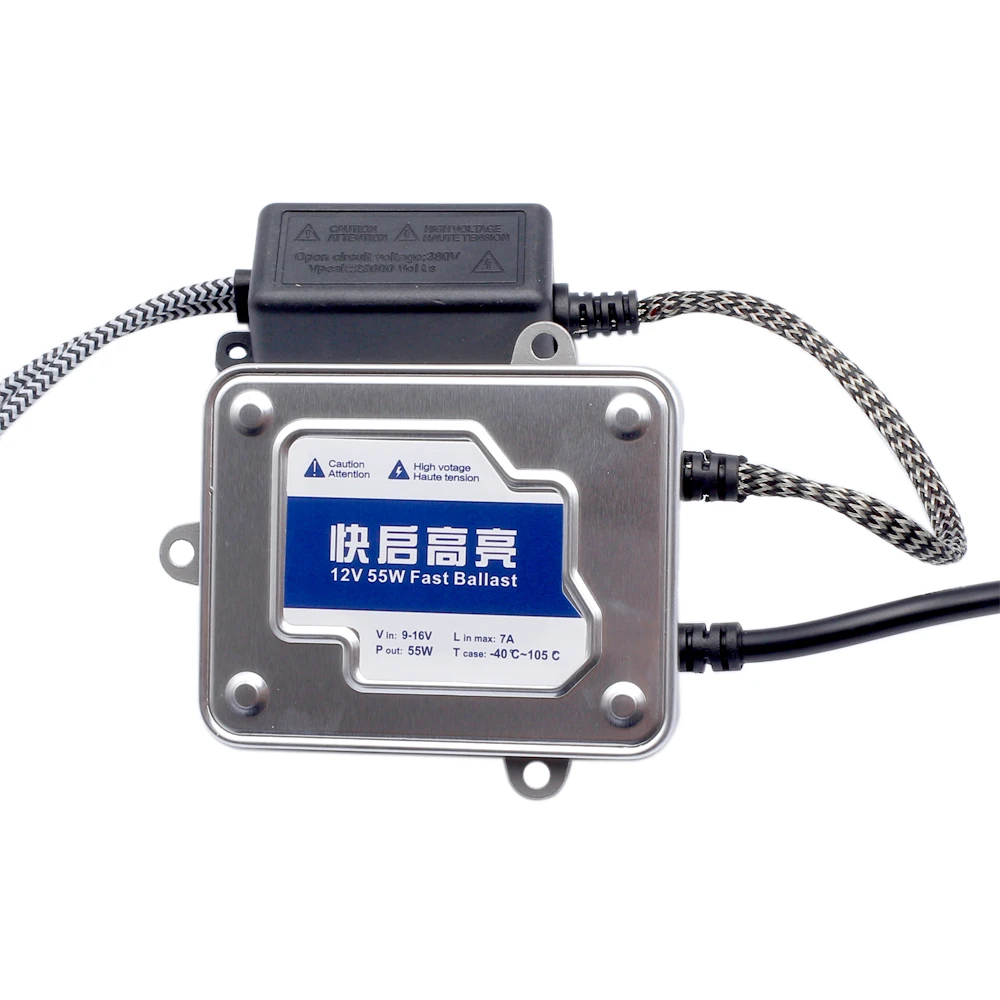 2 pcs 12V 55W AC Ballast 55W Fast Start Ballast Automotive car headlight HID Xenon External Light Digital Signal Process Ballast