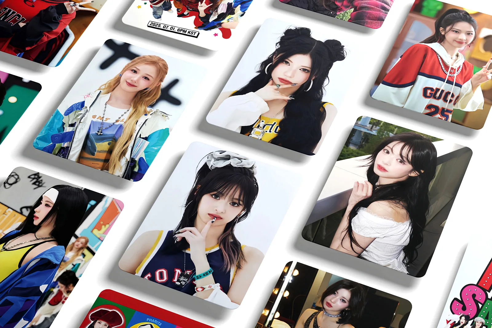 55Pcs/Set Kpop BABYMONSTER New Album HOT SAUCE Lomo Cards RAMI AHYEON RORA ASA RUKA CHIQUITA PHARITA Printd Photocards Fans Gift