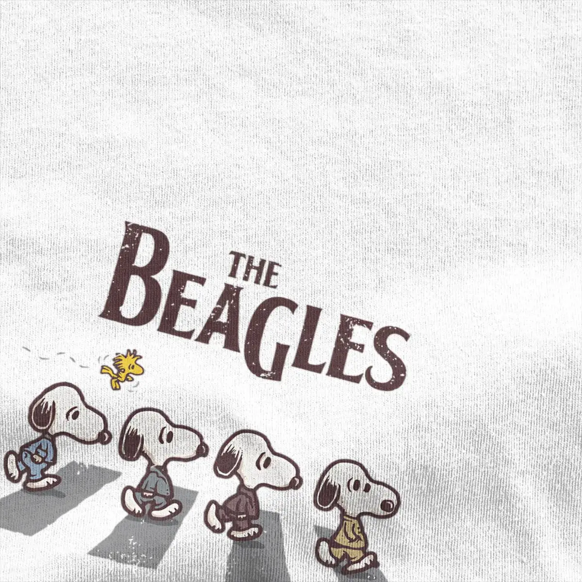 Fashion Peanuts Snoopy The Beagles T Shirt Men Women Cotton Comic Woodstock Tee Shirt Birthday Present Tops